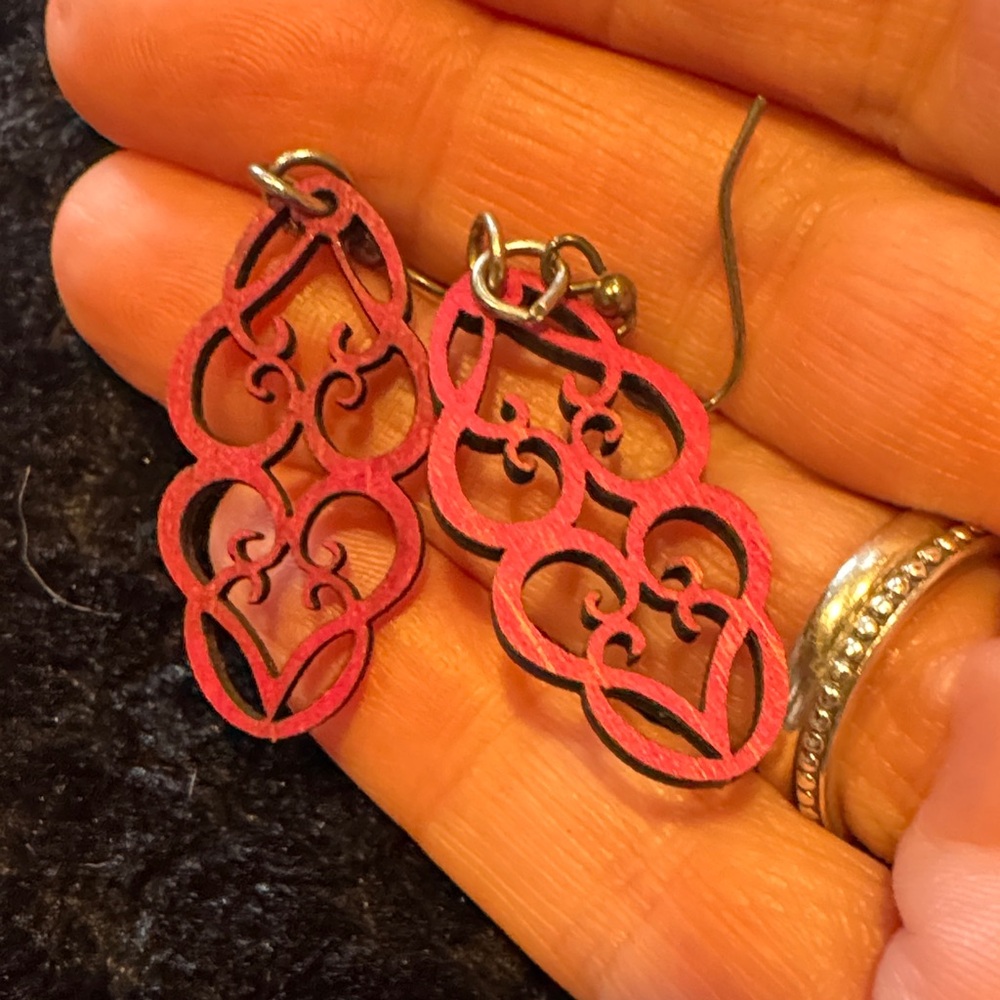 Elegant Multi-Color Earring Set - Picture 11 of 13